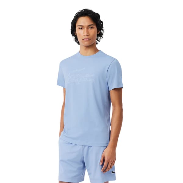 Lacoste Herr Script Ultra Dry T-shirt