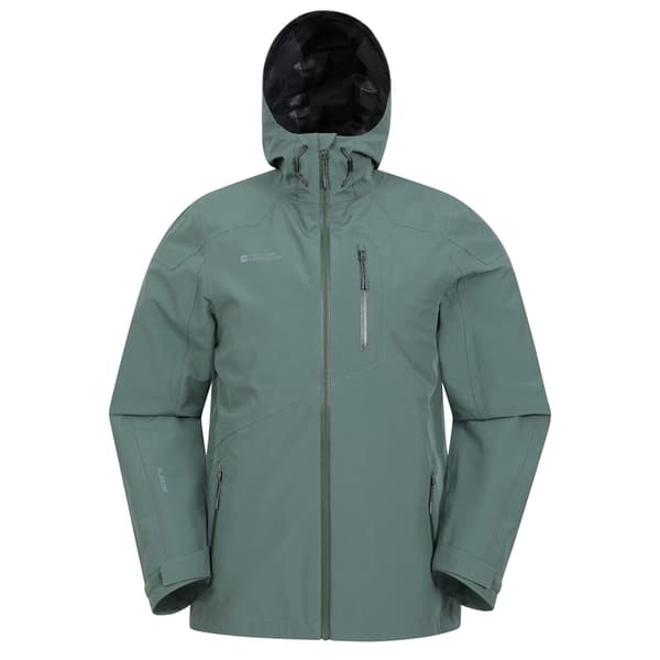 Mountain Warehouse Mens Bachill Three Layer Waterproof Jacket