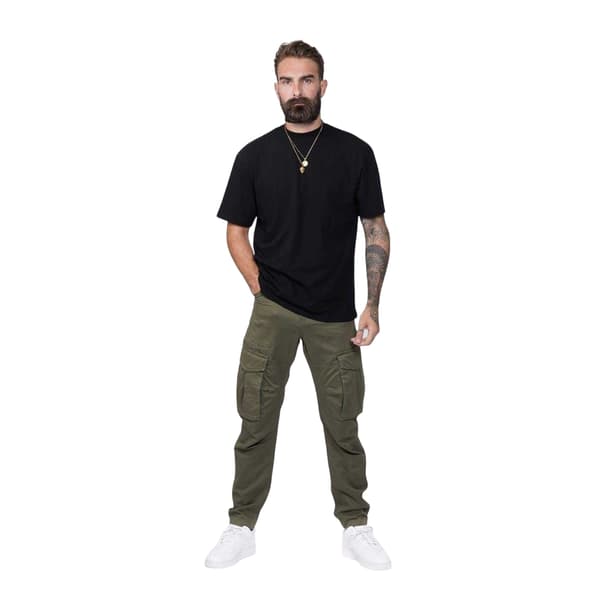Firetrap Herrbyxor i bomullsblandning
