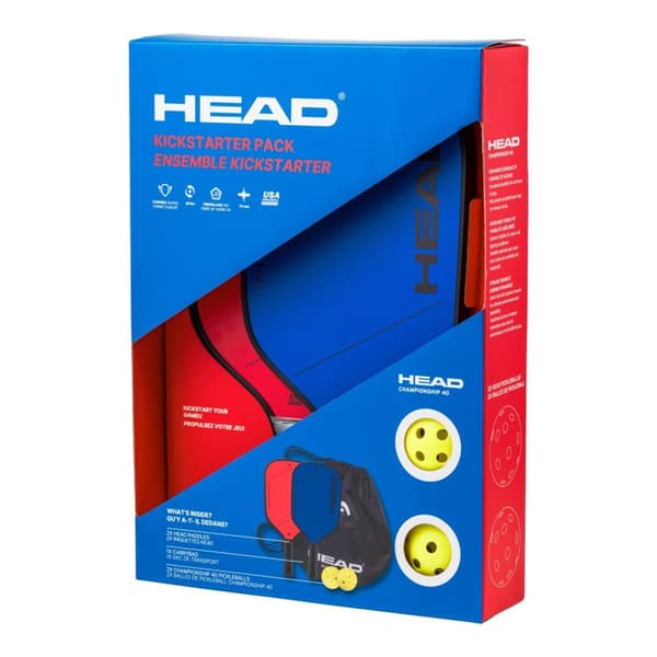 Head Kickstarter Pickleball Racket Set