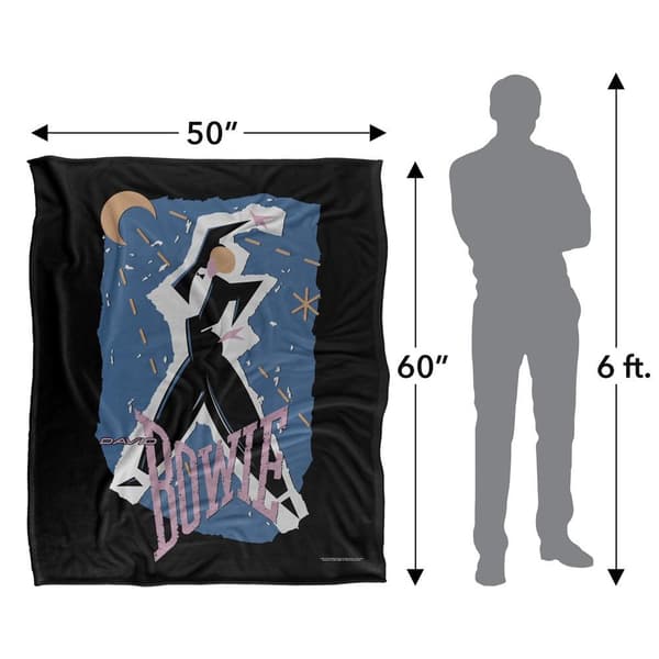 David Bowie Silky Guitar Gradient Supersoft-peitto