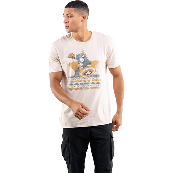 Marvel Herr T-shirt Captain America