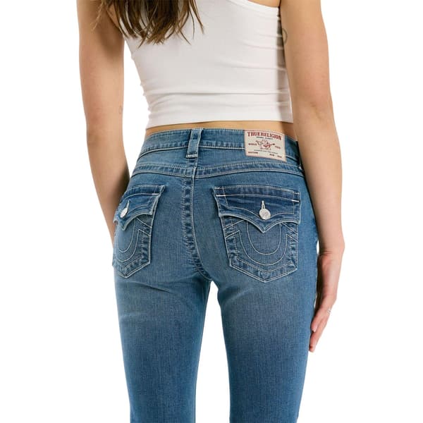 True Religion Dam/Kvinnor Flap Pocket Flared Jeans