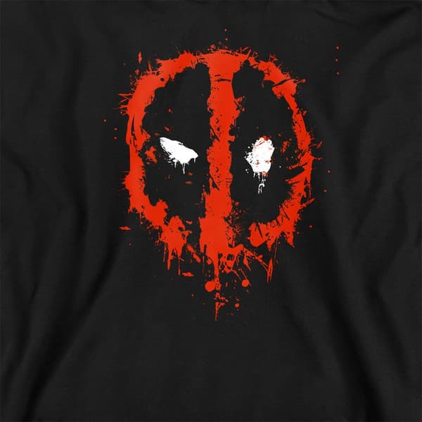 Deadpool Unisex Vuxen Målad Logotyp Tröja