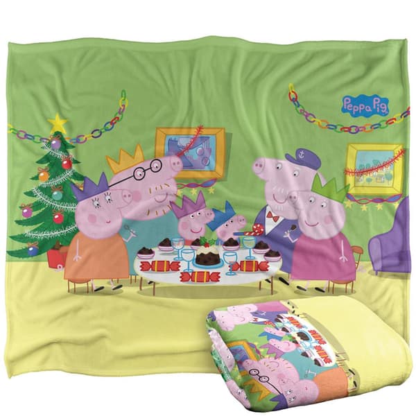 Peppa Pig Peppa Pig Filt, Julmiddagsfilt