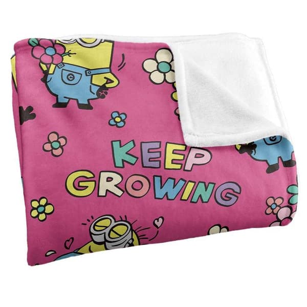 Minions Keep Growing Flowers Throw