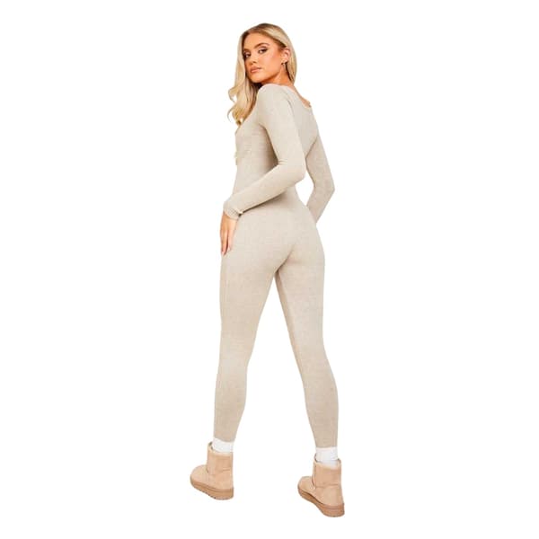 Missy Empire Jumpsuit med lång ärm för damer