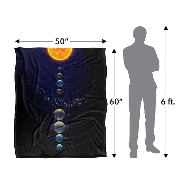 Reinders Silky Solar System Supersoft Blanket