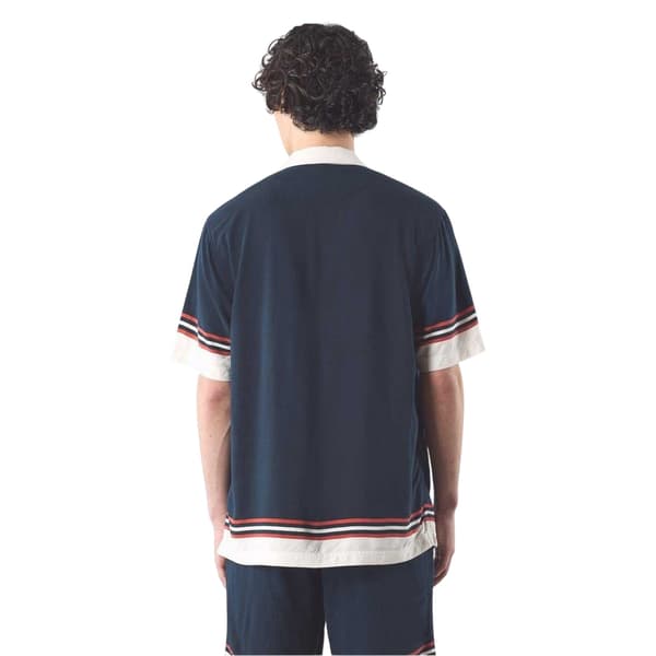 Pretty Green Herr Valencia CF Logotyp Regular Skjorta