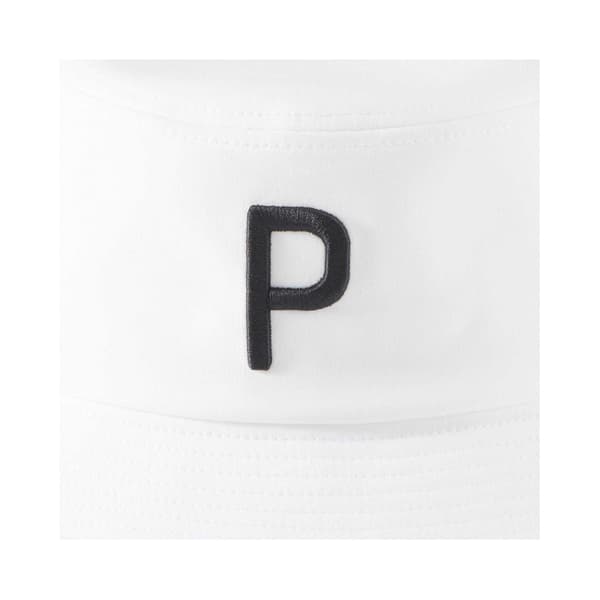 Puma P Broderad Logotyp Golf Solhatt