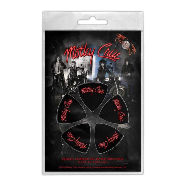 Motley Crue Triangle Logo Plektrum (5-pack)