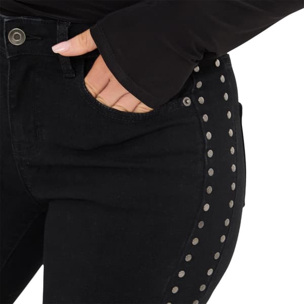 I Saw It First Womens/Ladies Denim Side Stud Jeans
