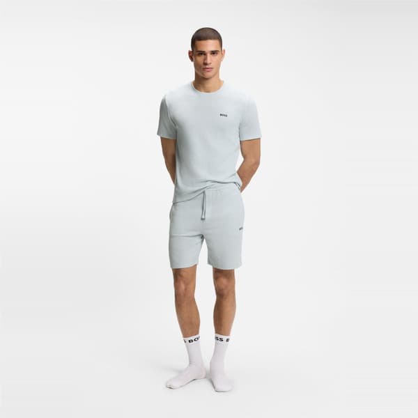 Boss Mens Waffle Knit Structured Pyjama Top