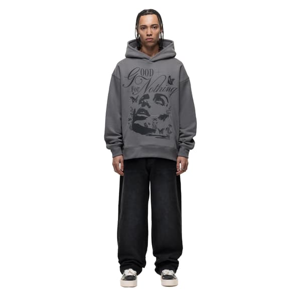 Good For Nothing Herr Blossom Oversized Hoodie