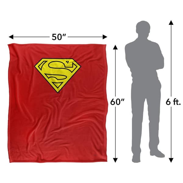 Superman Small Logo Blanket