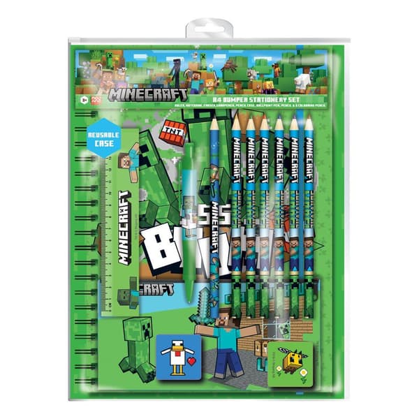 Minecraft A4 Bumper brevpappersset