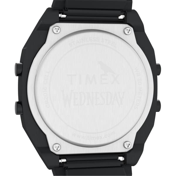 Timex Herrrandig Digital Klocka i Stål