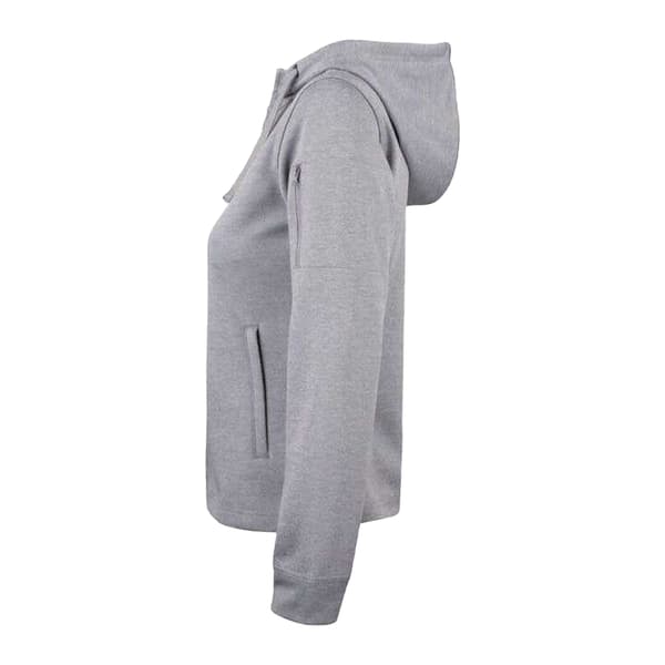 Clique Dam/Dam Basic Huvtröja med Hel Dragkedja