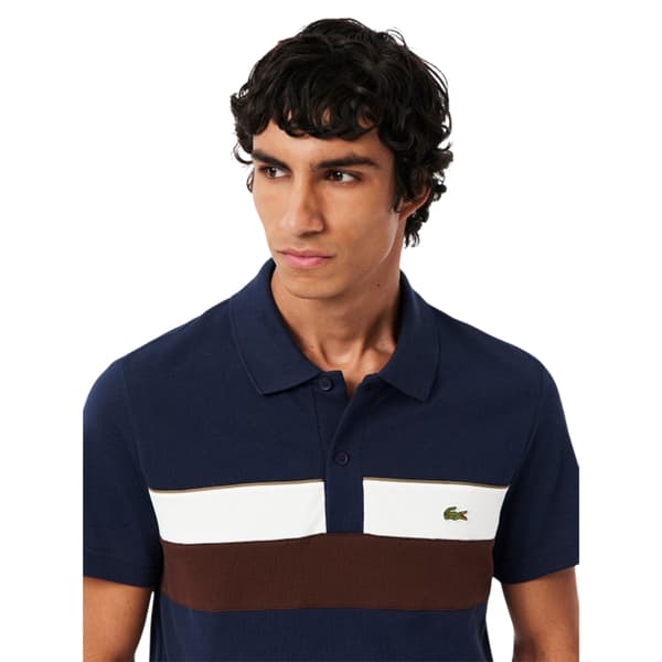 Lacoste Farveblok-poloshirt til mænd