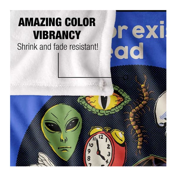 Steven Rhodes Existential Dread Soft Touch Blanket