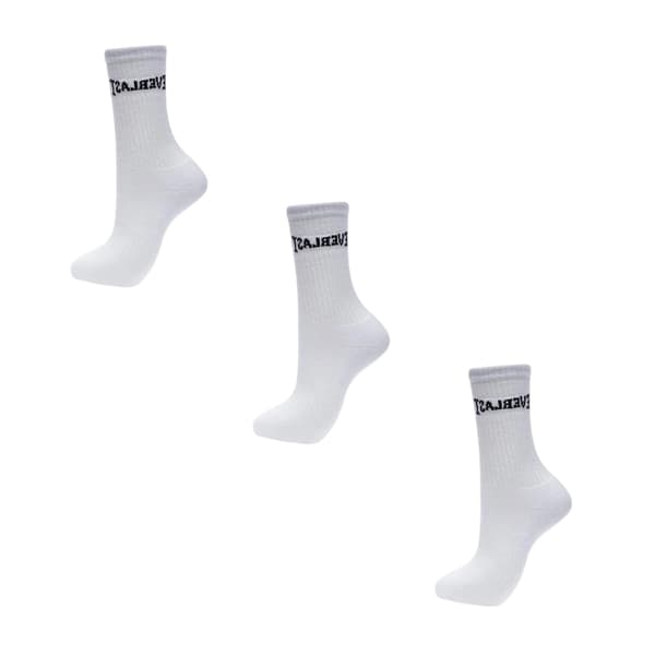 Everlast Dam/Dam Logotyp Crew Strumpor (3-pack)