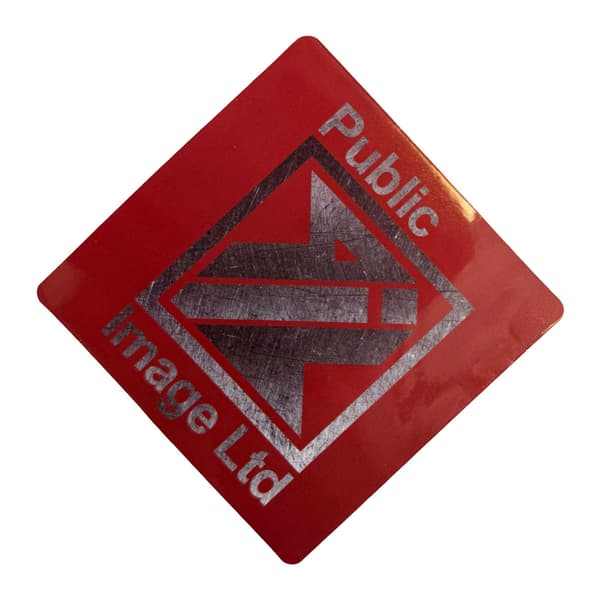 PIL (Public Image Ltd) Logo Brushed Sticker