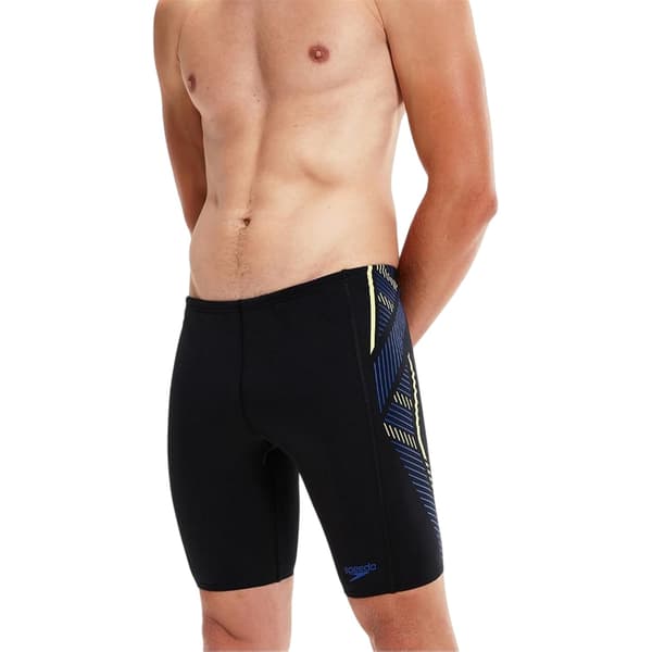 Speedo Herr Tech Striped Endurance+ Jammer Shorts