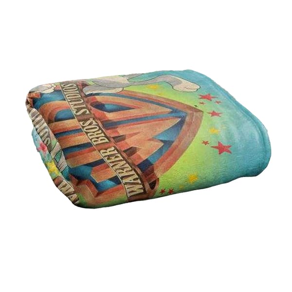 Warner Bros Silky Coloured Bugs Bunny Supersoft Blanket