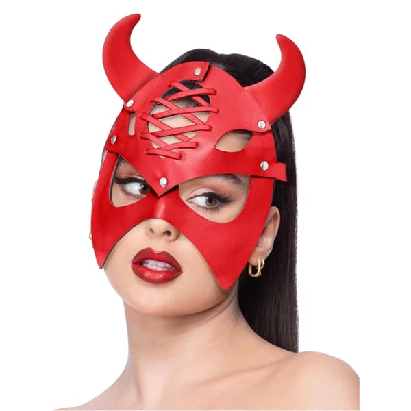 Fever Djävulshorn Mask