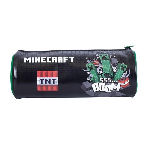Minecraft Tnt Boom Barrel Pencil Case