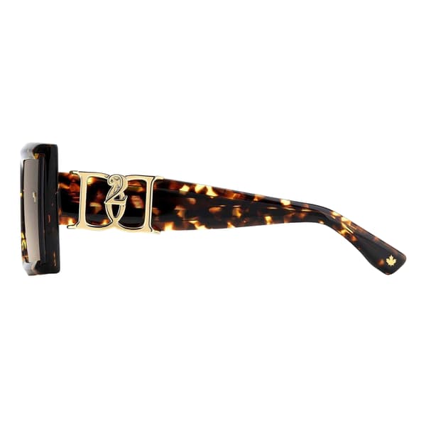 DSquared2 Womens/Ladies Flat Top Rectangular Sunglasses