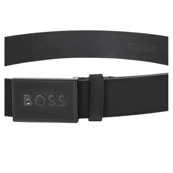 Boss Logo Leather Belt