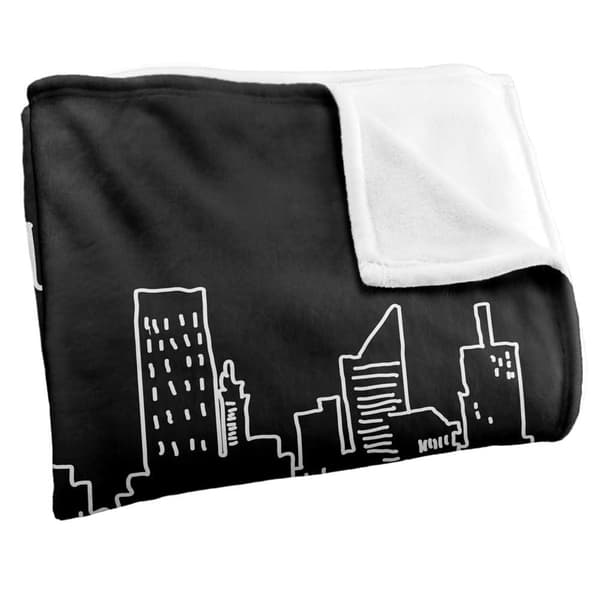 Friends Light Blueline Soft Touch Blanket