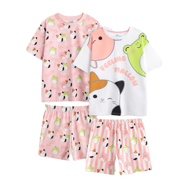 Squishmallows Flickor Feeling Mallow Kort Pyjamas Set (2-pack)