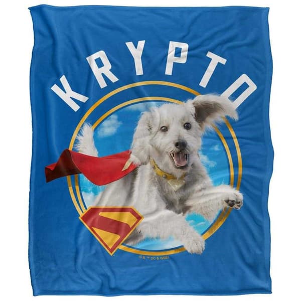 Superman Krypto 2025 Sky Blanket