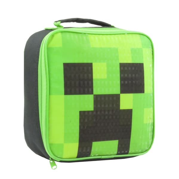 Minecraft Lasten Creeper-eväslaukku ja -pullosetti