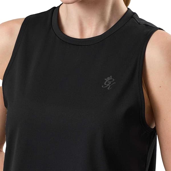 Gym King Dam/Dam Victory Split Hem Linne