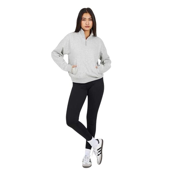Brave Soul Dam Quarter Zip Sweatshirt