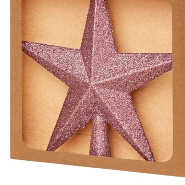 Premier Glitter Star Christmas Tree Topper
