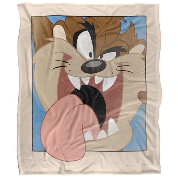 Looney Tunes Framed Taz Blanket