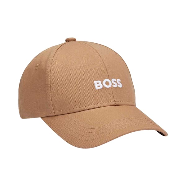 Boss Broderad Logotyp Basebollkeps i Bomull
