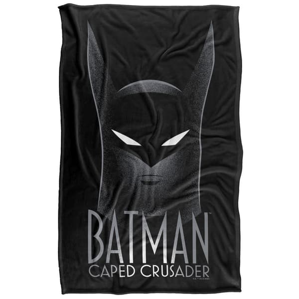 Batman: Caped Crusader Headshot Soft Touch Blanket