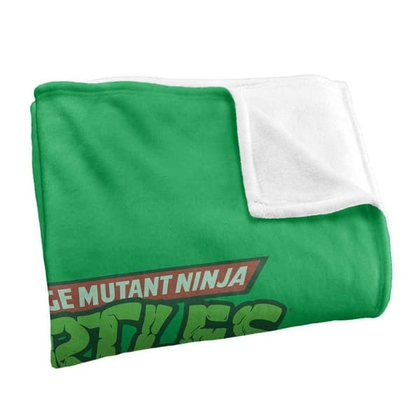 TMNT Group Retro Silky Supersoft Blanket