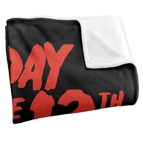 Friday The 13th Horizontal Logo Blanket