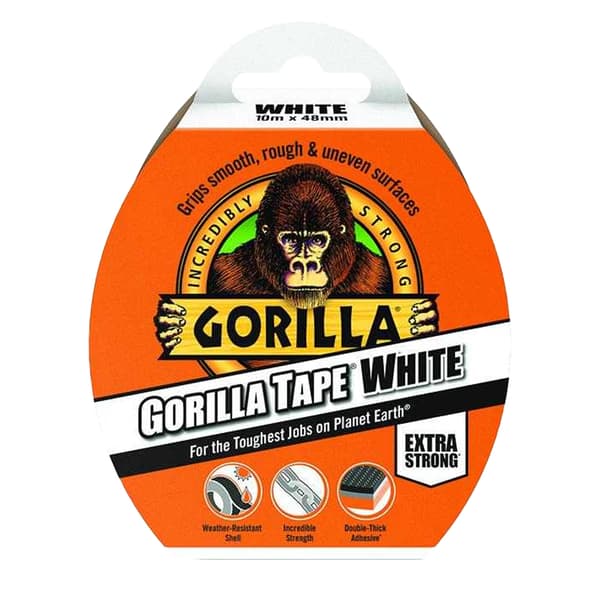 Gorilla Tape Vit 48mm x 10m