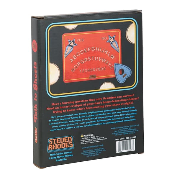 Steven Rhodes Let´s Talk To Ghosts Talking Board