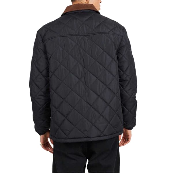 Brave Soul Mens Quilted Coach Jacket