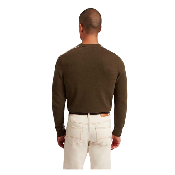 Ted Baker Mens Textured Tailored Sweatshirt