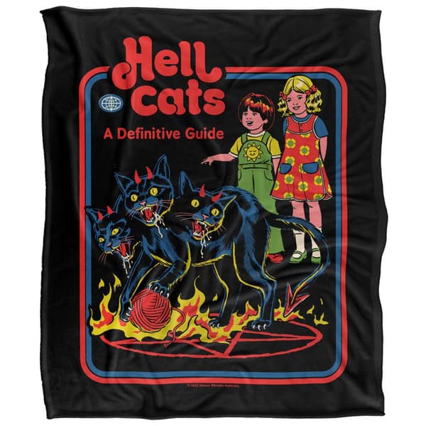 Steven Rhodes Hell Cats Soft Touch Blanket