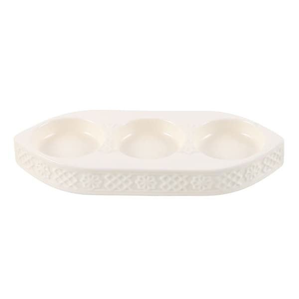 Something Different Geometric Triple Tealight Holder